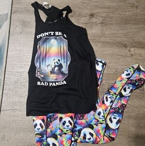 Constantly Varied Gear CVG Neon Rainbow Panda Set